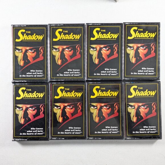 The Shadow Collector's Edition (1997) 8 cassette tapes in sleeve sci-fi 1930s - Picture 6 of 9